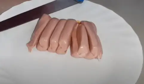 Image showing Chipolata-sausages