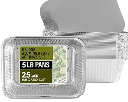 Aluminum Foil Pans with Lids