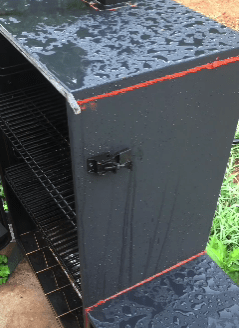 sealing the joints of the dyna glo vertical offset smoker
