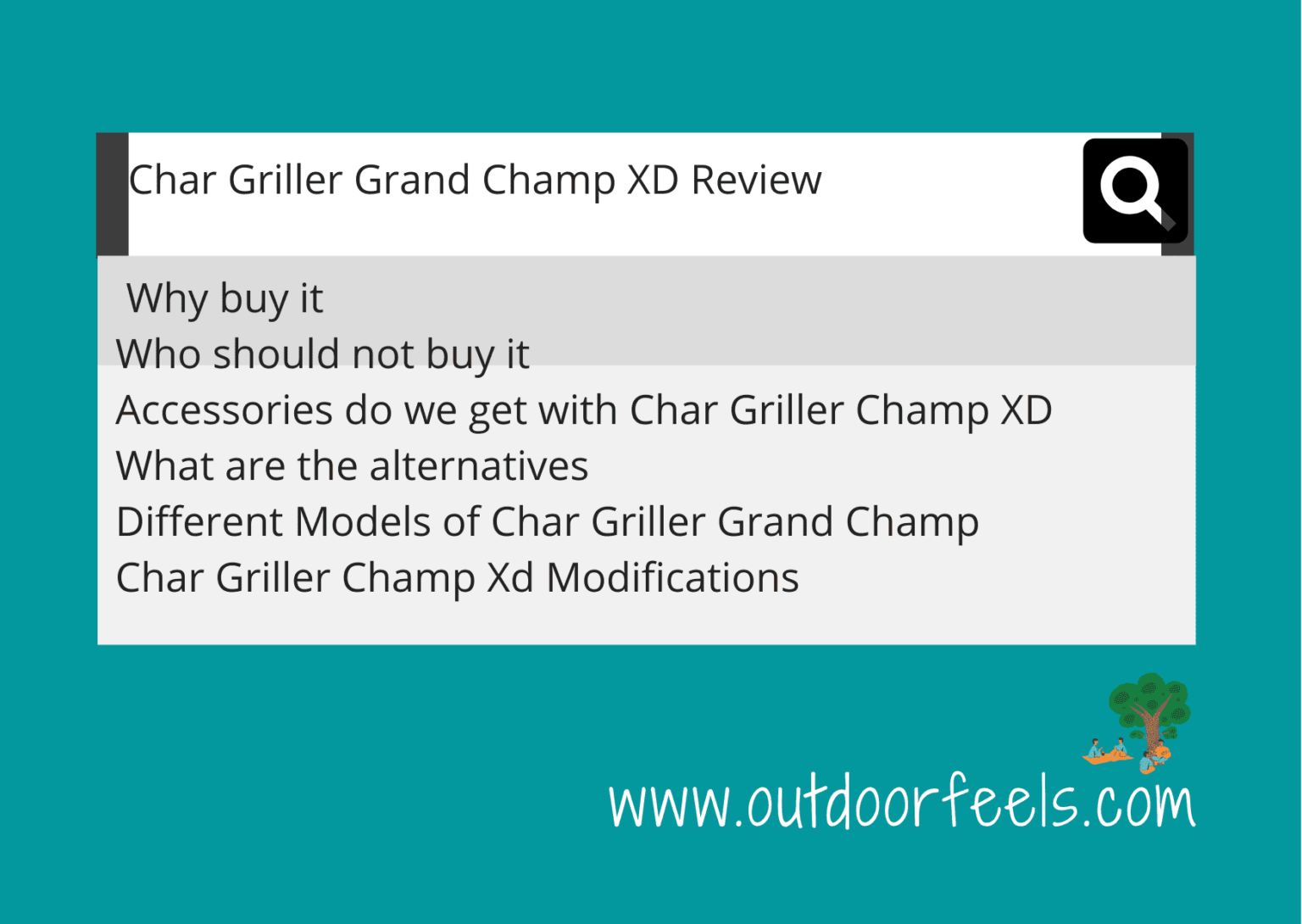 Char Griller Grand Champ XD Review Is It Worth It? Sep 2024. Outdoor