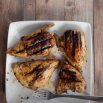 An Image showing grilled chicken marinade