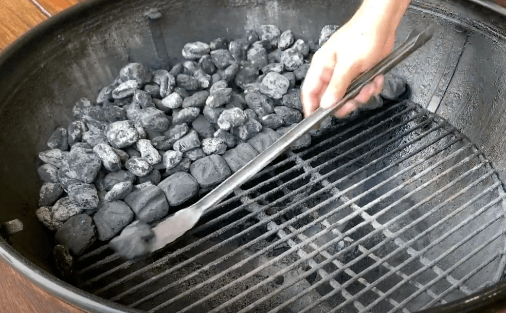 Best Way To Stack Charcoal Briquettes - Two Zone Method Image