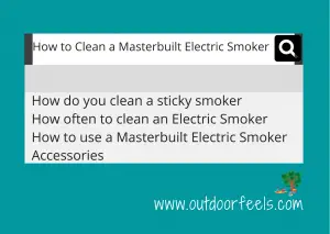 How to Clean a Masterbuilt Electric Smoker_ Featured Image