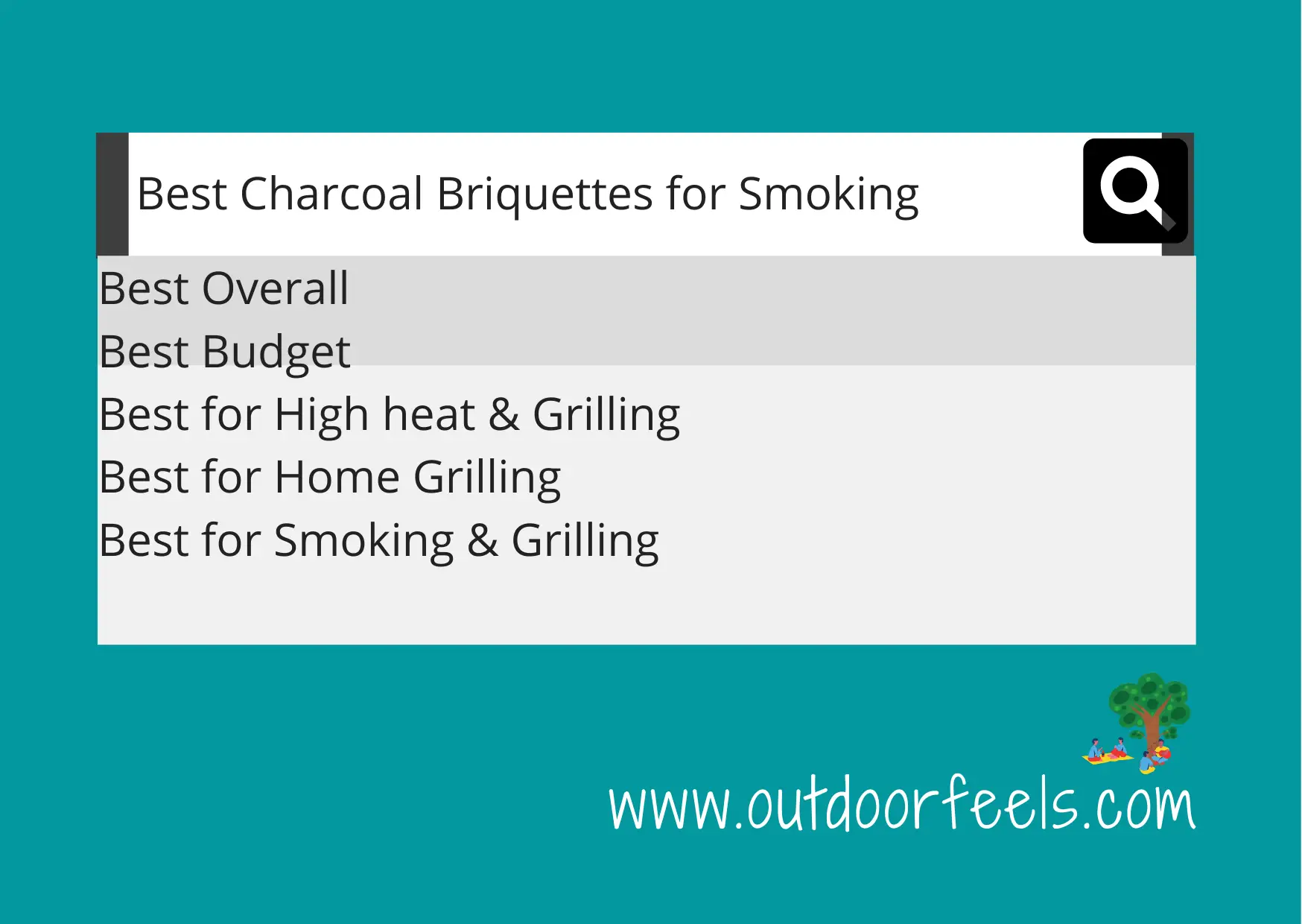 Best Charcoal Briquettes for Smoking_ Featured Image