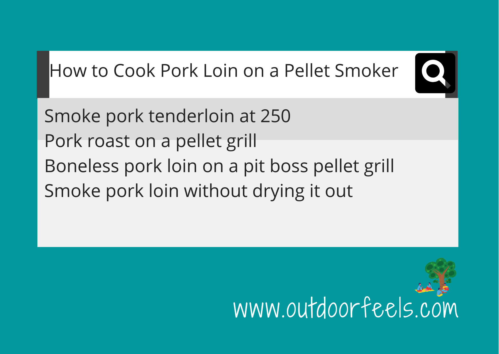 How to Cook Pork Loin on a Pellet Smoker_Featured Image