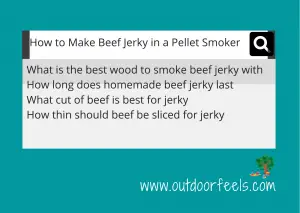 How to Make Beef Jerky in a Pellet Smoker_Featured Image