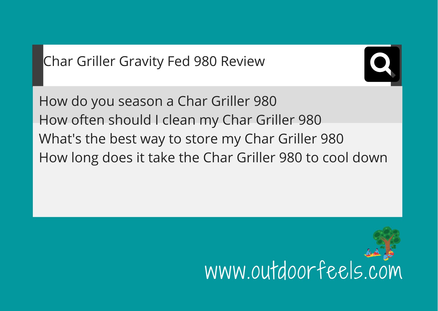 Char Griller Gravity Fed 980 Review_Featured Image