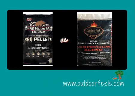 Bear Mountain Pellets vs Lumberjack