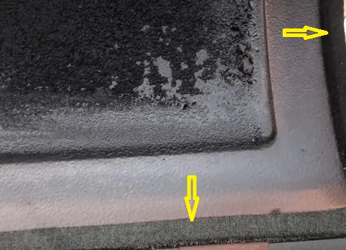 Self stick gasket