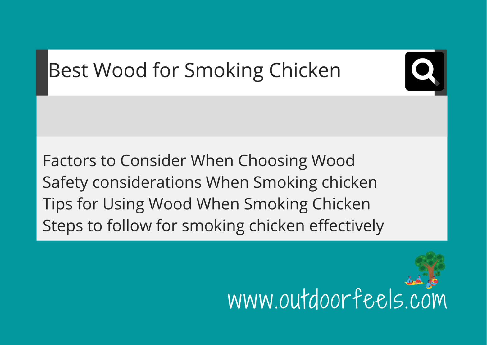 Best Wood for Smoking Chicken