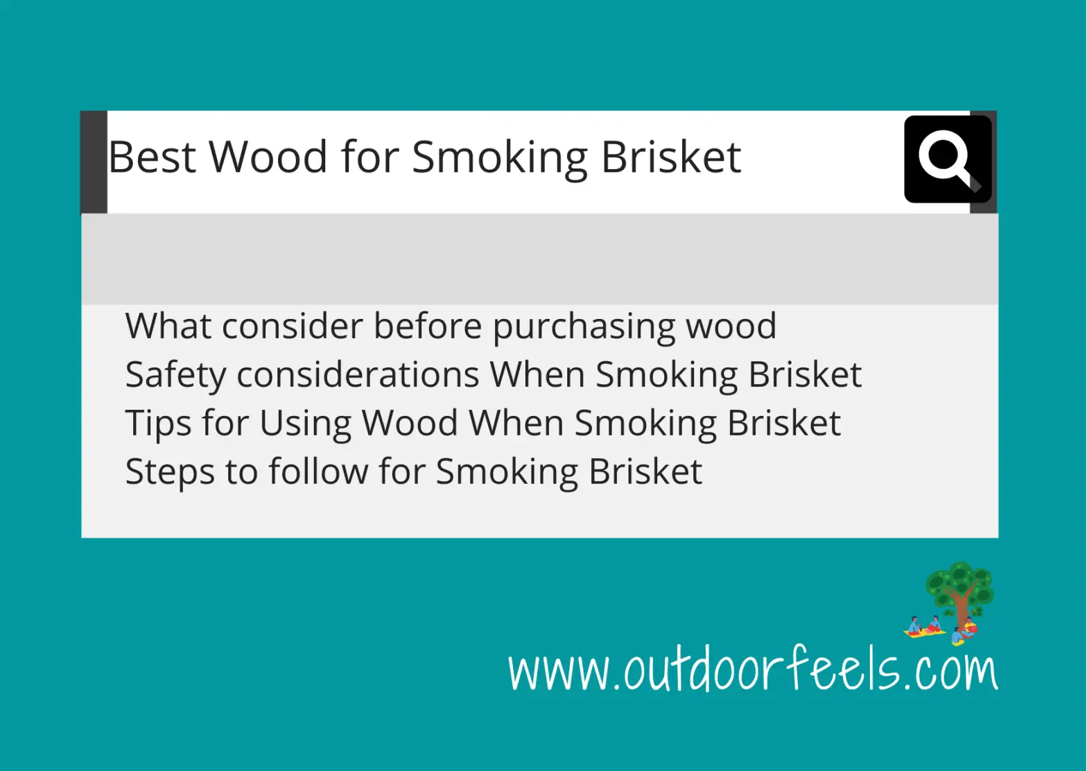 Best Wood for Smoking Brisket