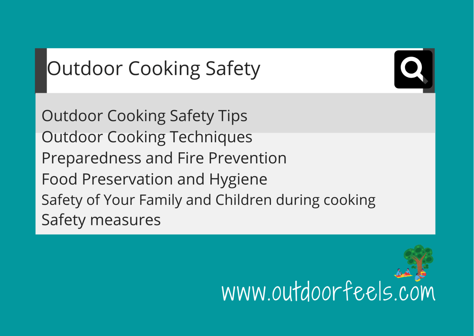 Outdoor Cooking Safety
