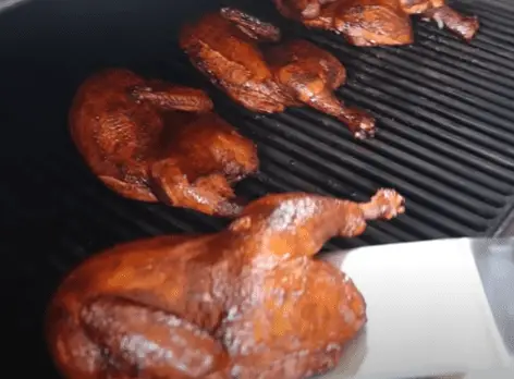 Smoke Barbecue Chicken