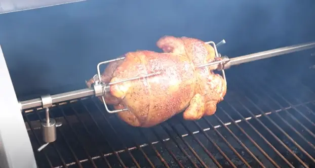 Rotisserie Pellet Smoker